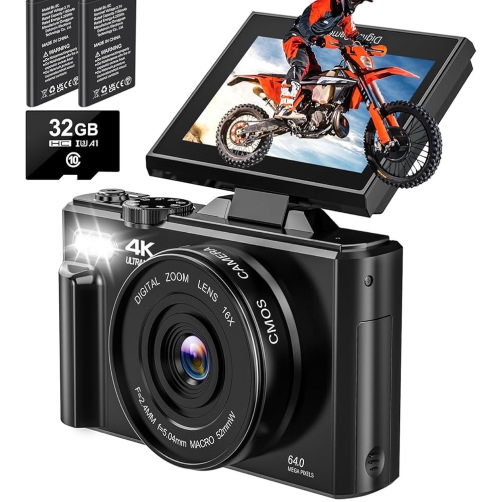 Black Digital Camera (New)